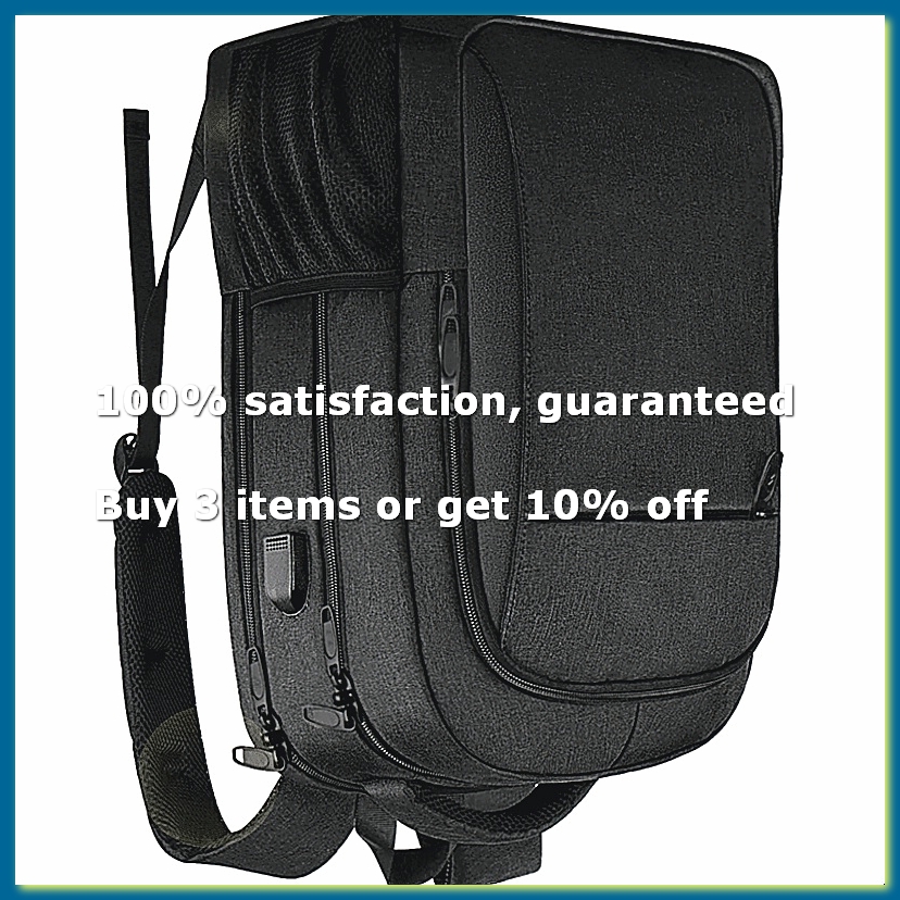 Travel Backpack Anti Theft - Zaino da viaggio grande per laptop,