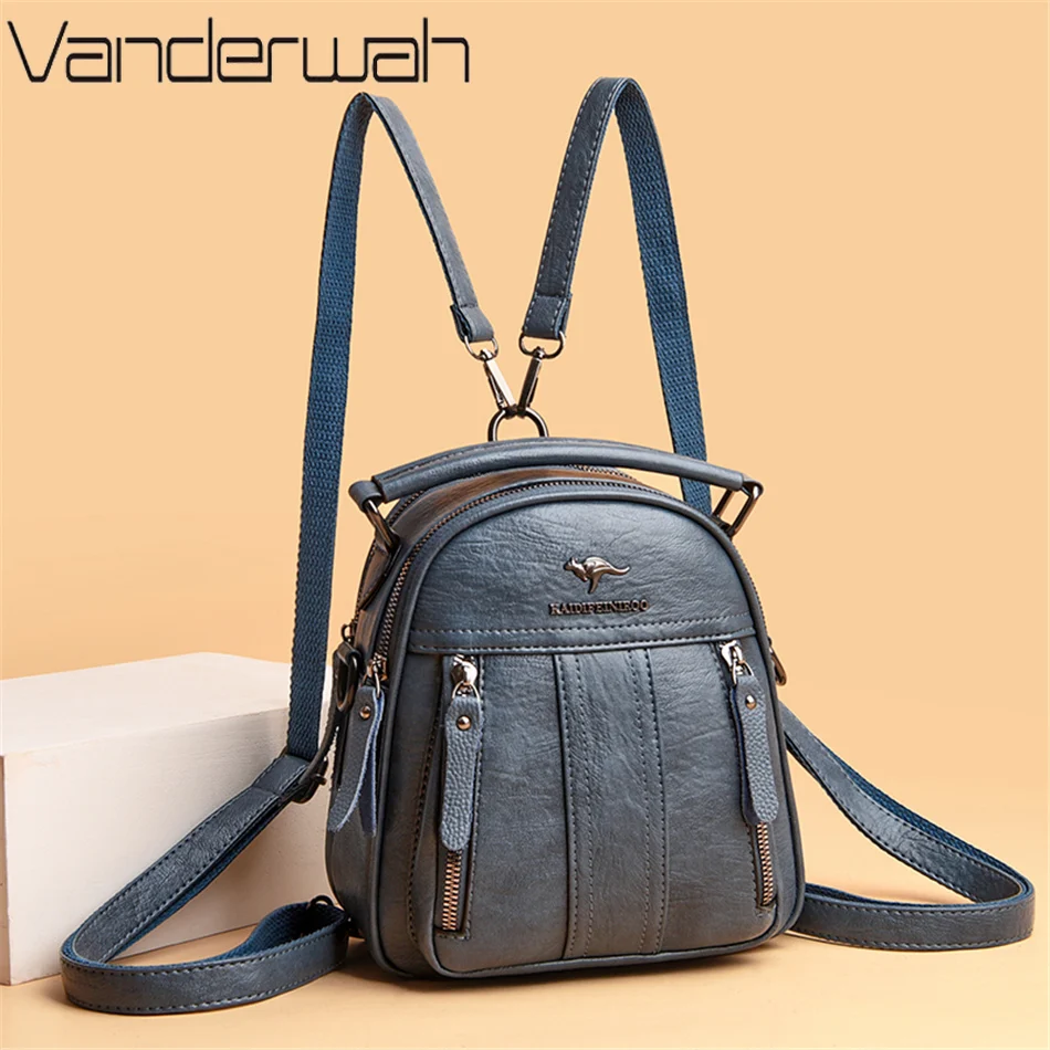 Mini Backpack Purse - Zaini in pelle 4 in 1