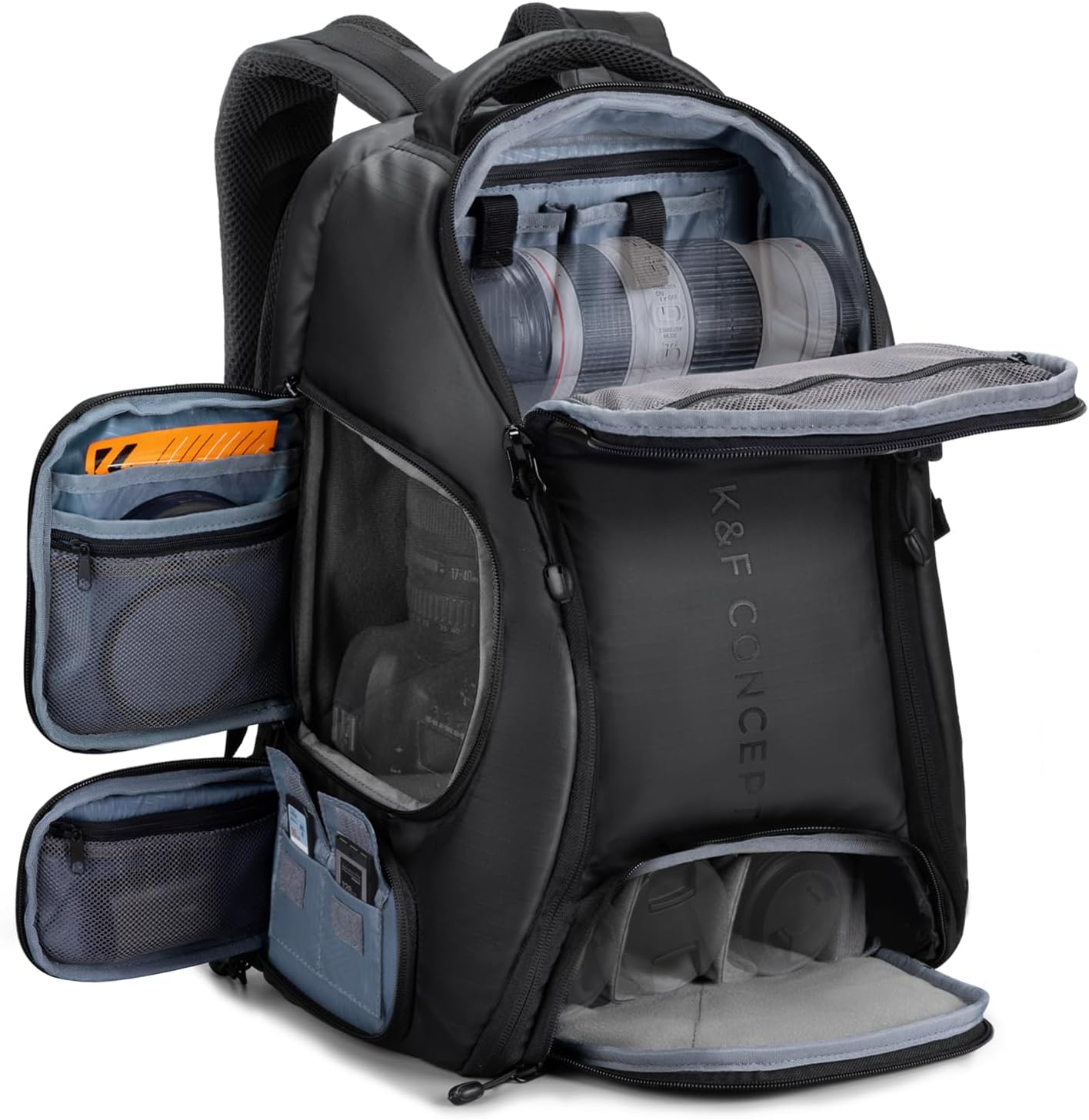 Laptop Backpack 15.6 - Zaino per Fotocamera K&F CONCEPT, Borsa