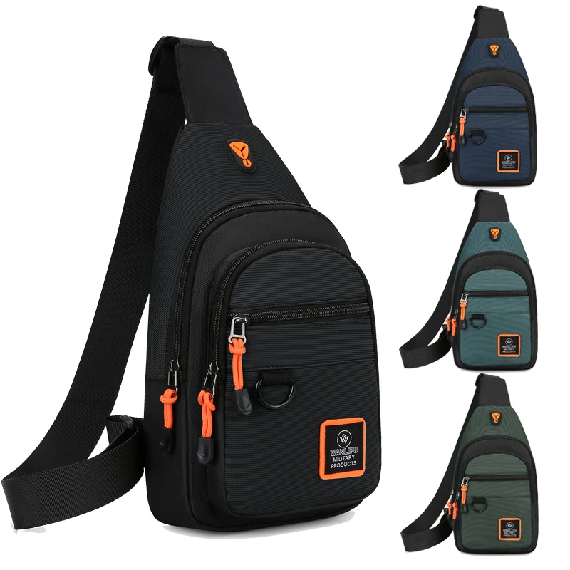 Hiking Backpack Waterproof - NUOVA Borsa da Petto per Uomo,