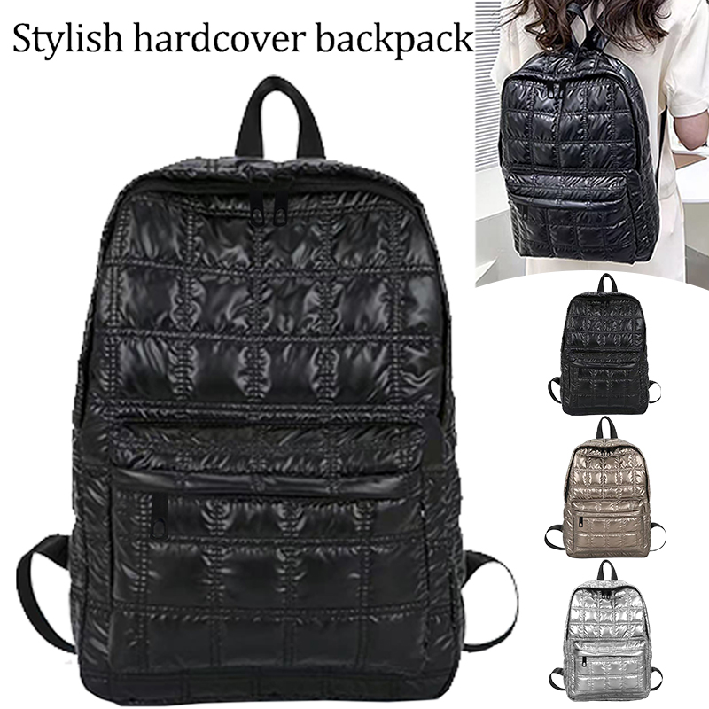 Canvas Backpack Casual - Zaino lucido elegante e alla moda,