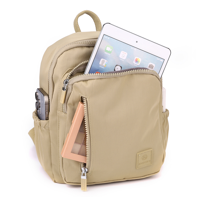 Canvas Backpack Casual - Zaino impermeabile per donna borsa a