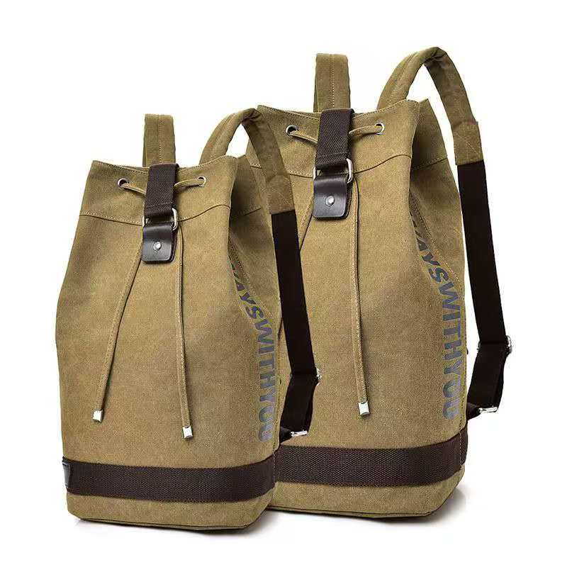 Canvas Backpack Casual - 2026 Zaino in tela con doppie