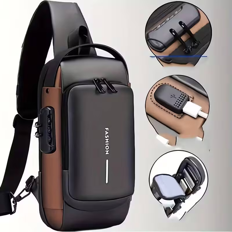 Travel Backpack Anti Theft - Zaino Antifurto per Moto con Cerniere