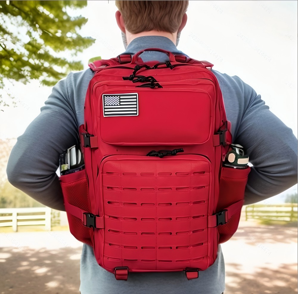 Rucksack Military Style - Zaino tattico da esterno 25L/45L per