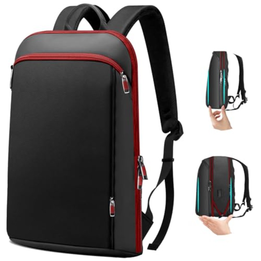 Travel Backpack Anti Theft - Zaino per laptop sottile ed espandibile