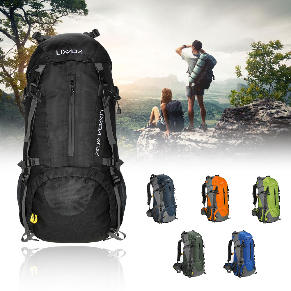 Rain Cover Backpack - Lixada 50L grandi borse da viaggio