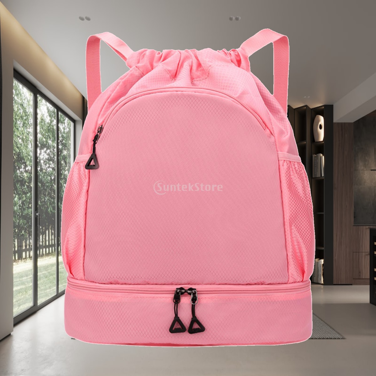 Drawstring Gym Bag - Zaino Organizer Portatile per Sport e