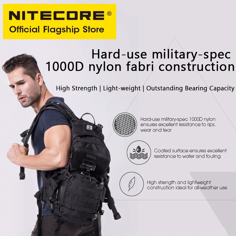 NITECORE BP20 20L Zaino da via - Rucksack Military Style recensione e prezzo