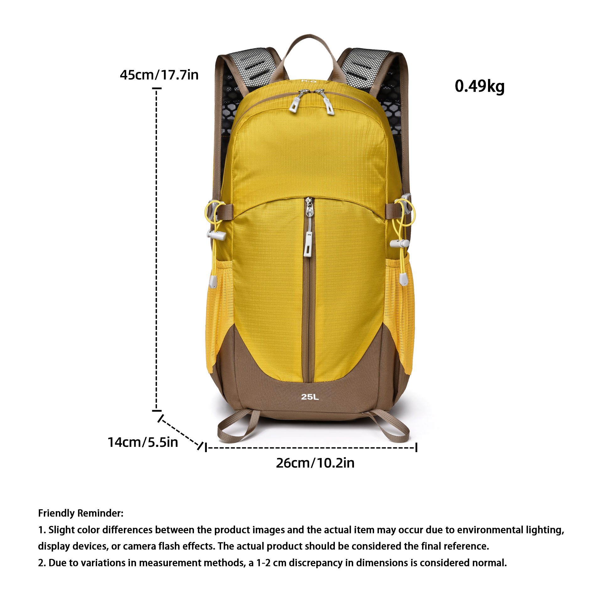 Zaino da Escursionismo Grande  - Hiking Backpack Waterproof recensione e prezzo