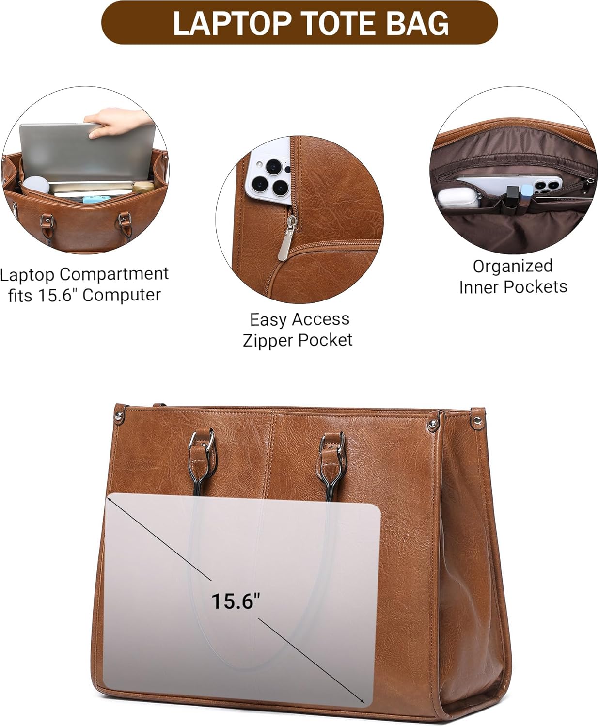 Borsa per Laptop 2 in 1 con Sc - Laptop Backpack 15.6 recensione e prezzo