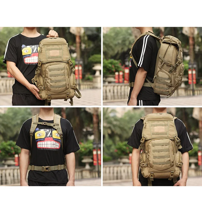 Zaino tattico da 50 litri Bors - Rucksack Military Style recensione e prezzo