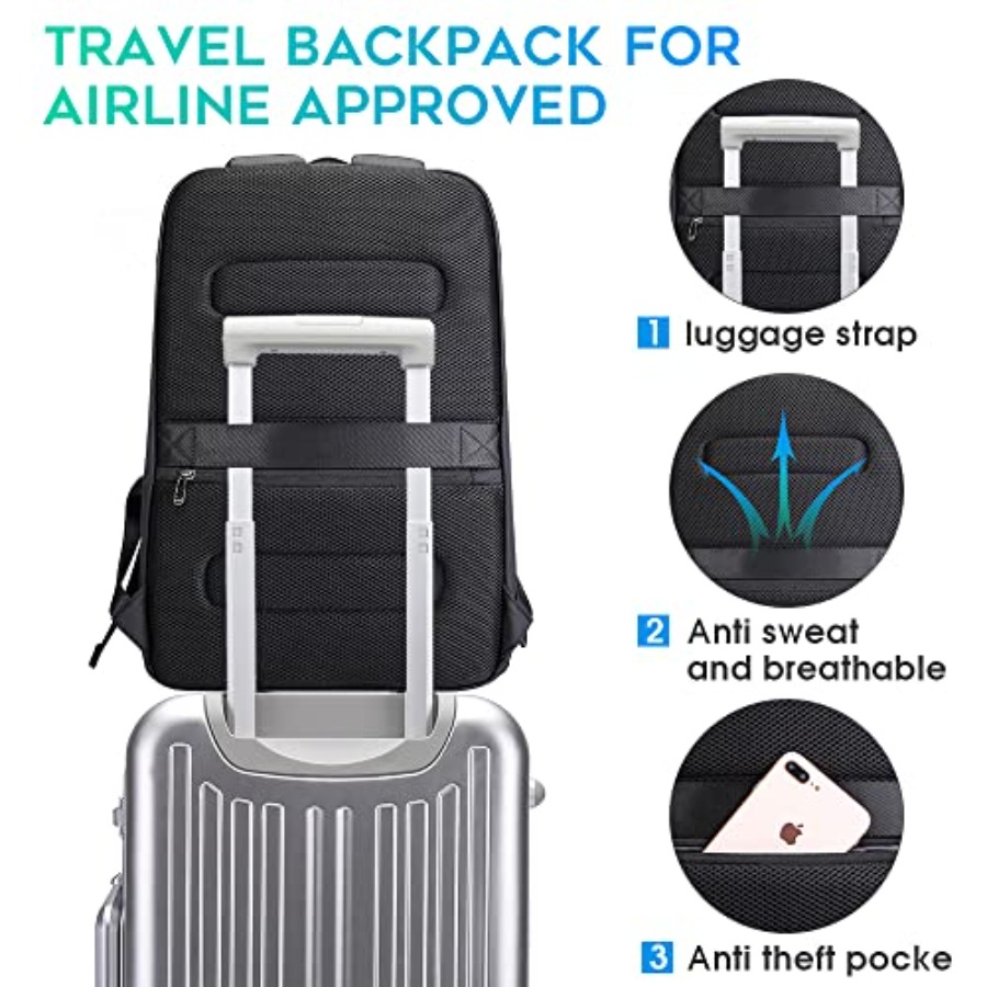 Zaino business smart impermeab - Laptop Backpack 15.6 recensione e prezzo