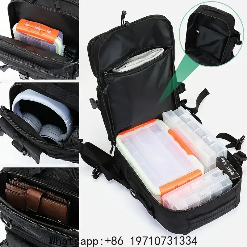 Zaino Impermeabile 1000D, Bors - Hiking Backpack Waterproof recensione e prezzo