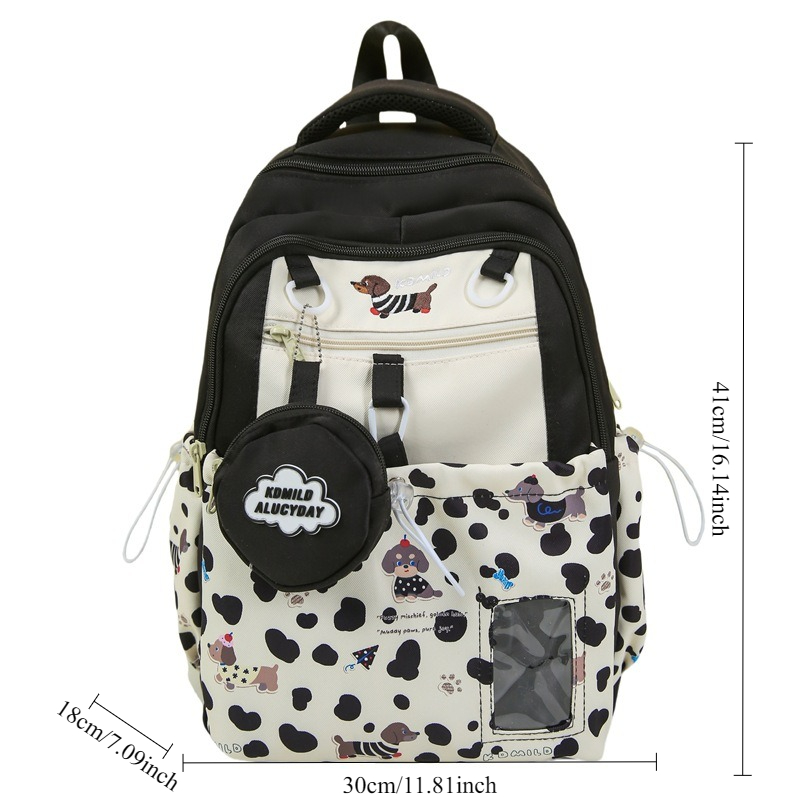 Zaino in stile college con ins - School Backpack Teen recensione e prezzo