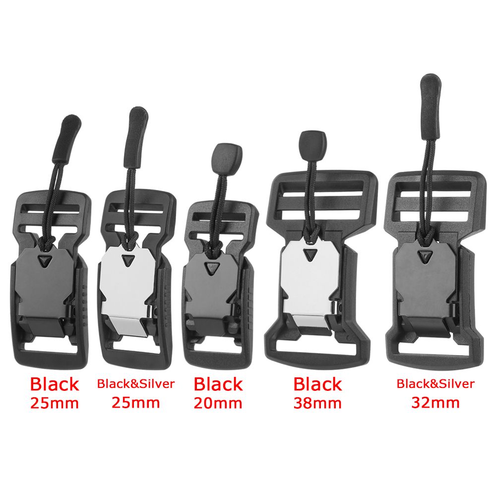 1pc 20/25/32/38mm Fibbia a sga - Rucksack Military Style recensione e prezzo