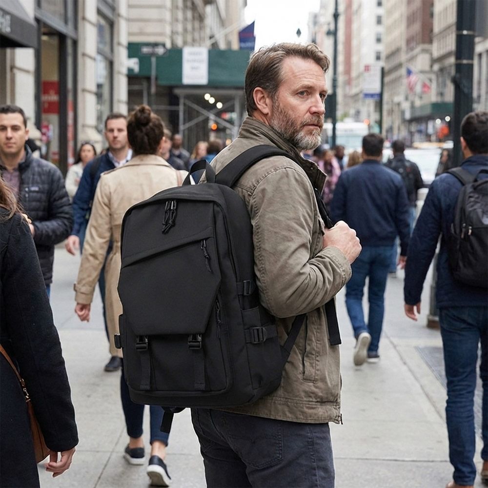 Zaino da Uomo Elegante per Aff - Canvas Backpack Casual recensione e prezzo