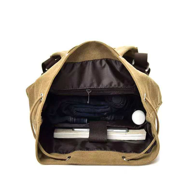 2026 Zaino in tela con doppie  - Canvas Backpack Casual recensione e prezzo