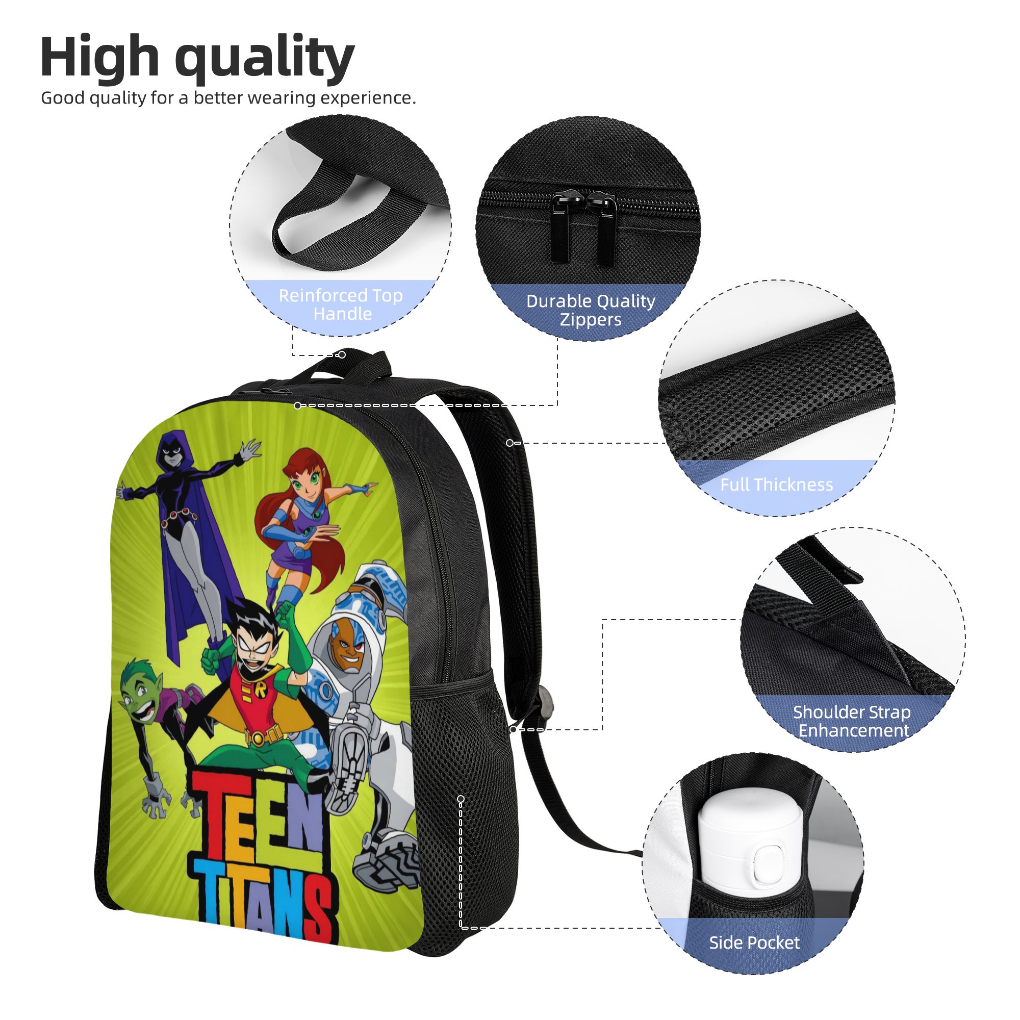 Zaino Teen Titans Go Raven's E - School Backpack Teen recensione e prezzo