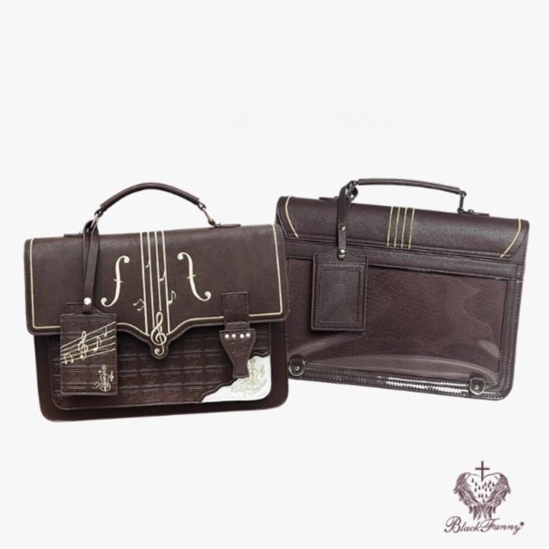 Borsa a mano con nota musicale - Leather Backpack Vintage recensione e prezzo