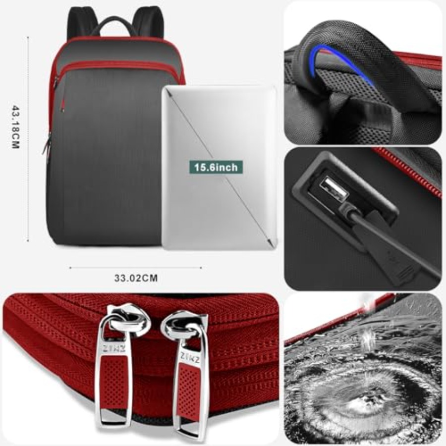 Zaino per laptop sottile ed es - Travel Backpack Anti Theft recensione e prezzo