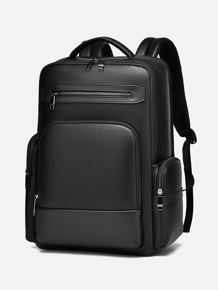 Zaino da Uomo alla Moda in Pel - Laptop Backpack 15.6 recensione e prezzo