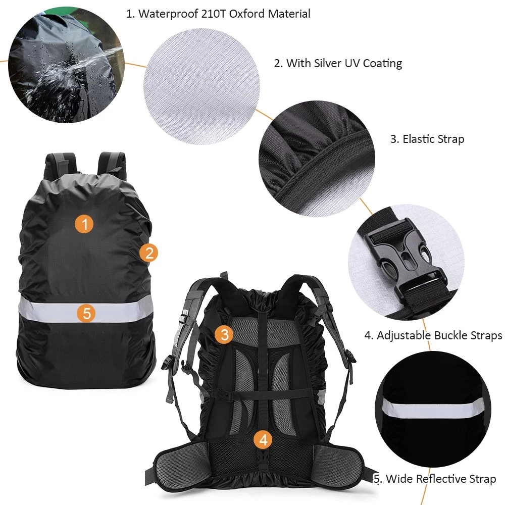 1 pezzo di copertura antipiogg - Rain Cover Backpack recensione e prezzo