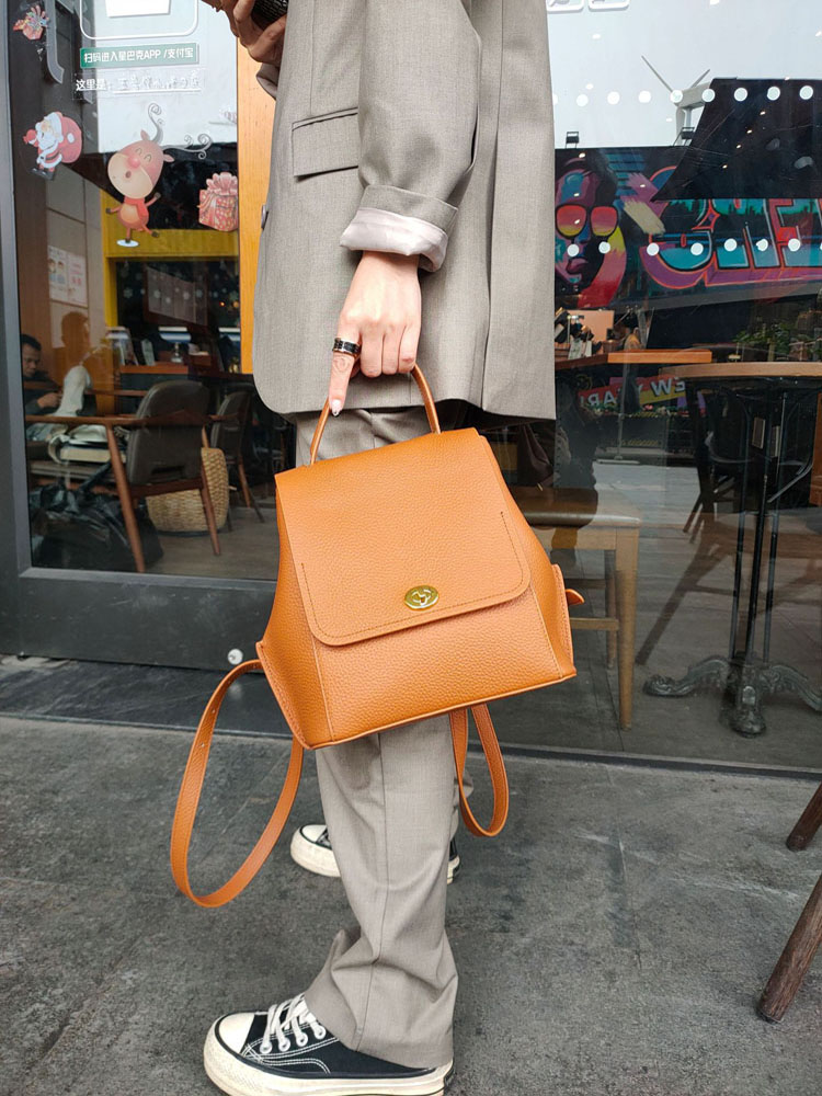 Zaino in vera pelle da donna m - Leather Backpack Vintage recensione e prezzo