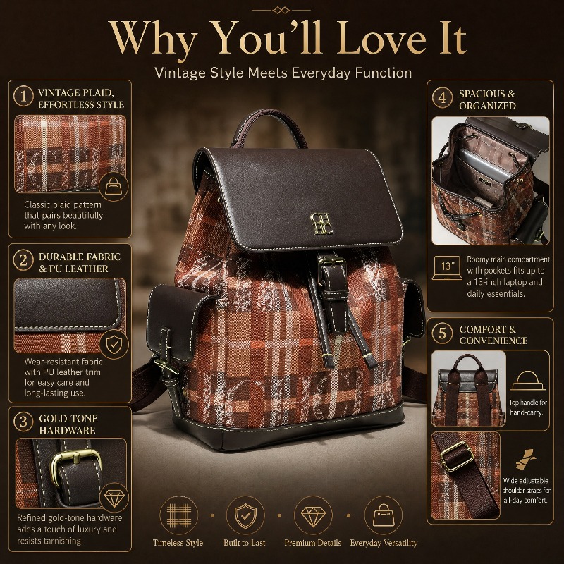Zaino CHHC alla Moda con Blocc - Fashion Backpack Women recensione e prezzo
