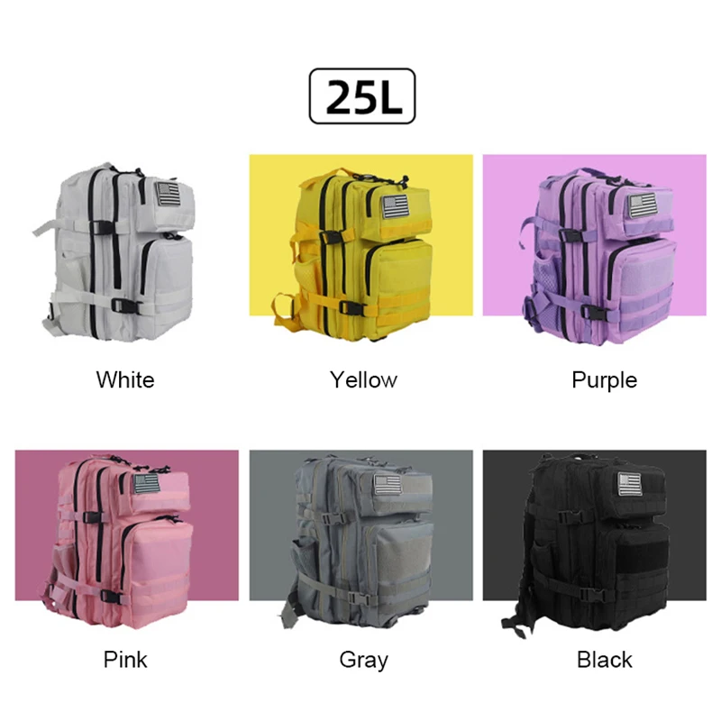 Zaino tattico 25L/45L 3P per u - Urban Backpack Tactical recensione e prezzo