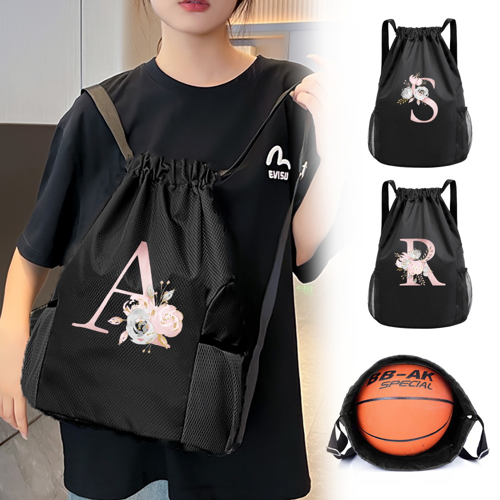 Borsa nera con coulisse, zaino - Drawstring Gym Bag recensione e prezzo