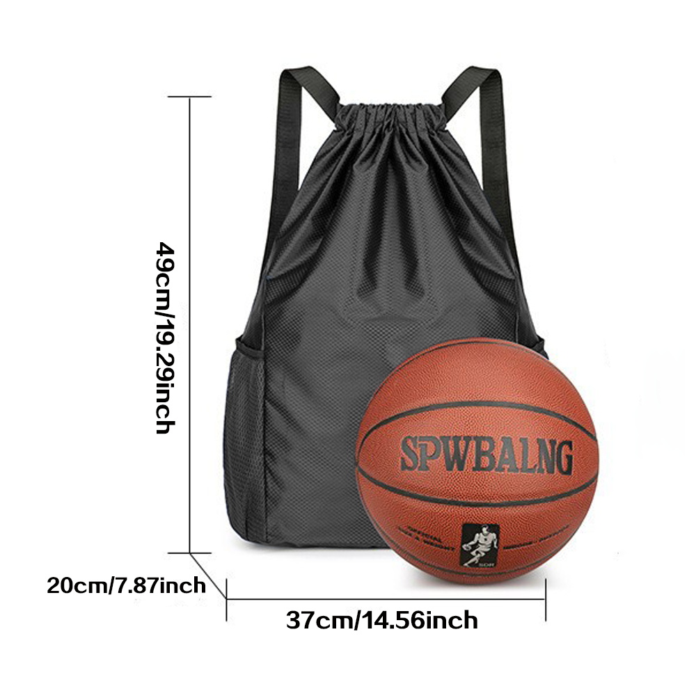 Borsa nera con coulisse, zaino - Drawstring Gym Bag recensione e prezzo