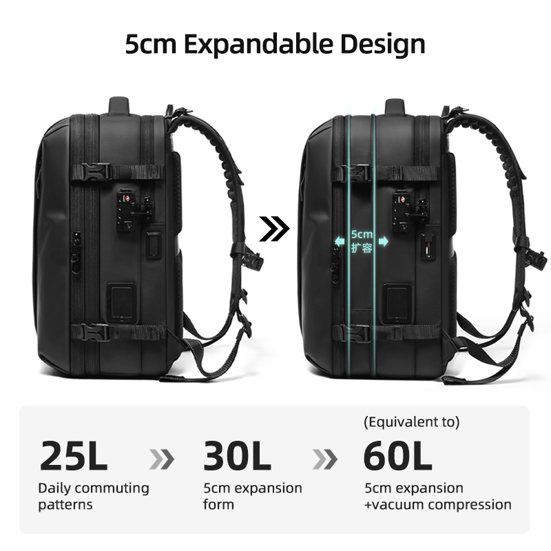 Zaino da Viaggio per Uomo con  - Travel Backpack Anti Theft recensione e prezzo