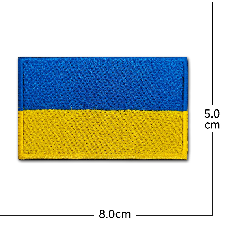 Blue Yellow Flag Badge ricamo  - Rucksack Military Style recensione e prezzo