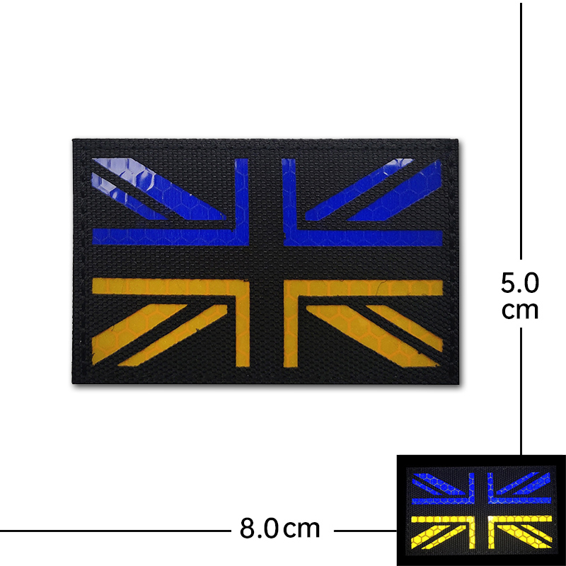 Blue Yellow Flag Badge ricamo  - Rucksack Military Style recensione e prezzo