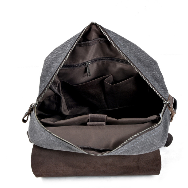 Zaino retrò da uomo, borsa a d - Canvas Backpack Casual recensione e prezzo