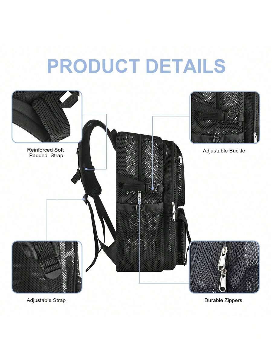 Zaino in rete da 36 litri, gra - Canvas Backpack Casual recensione e prezzo