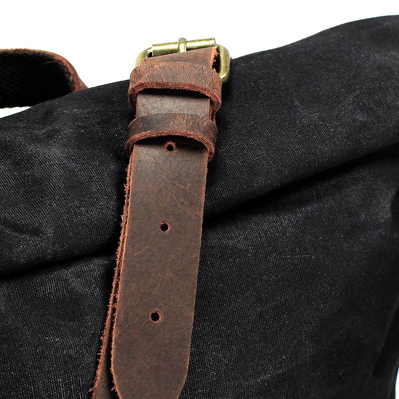 Zaini in pelle di tela retrò p - Leather Backpack Vintage recensione e prezzo